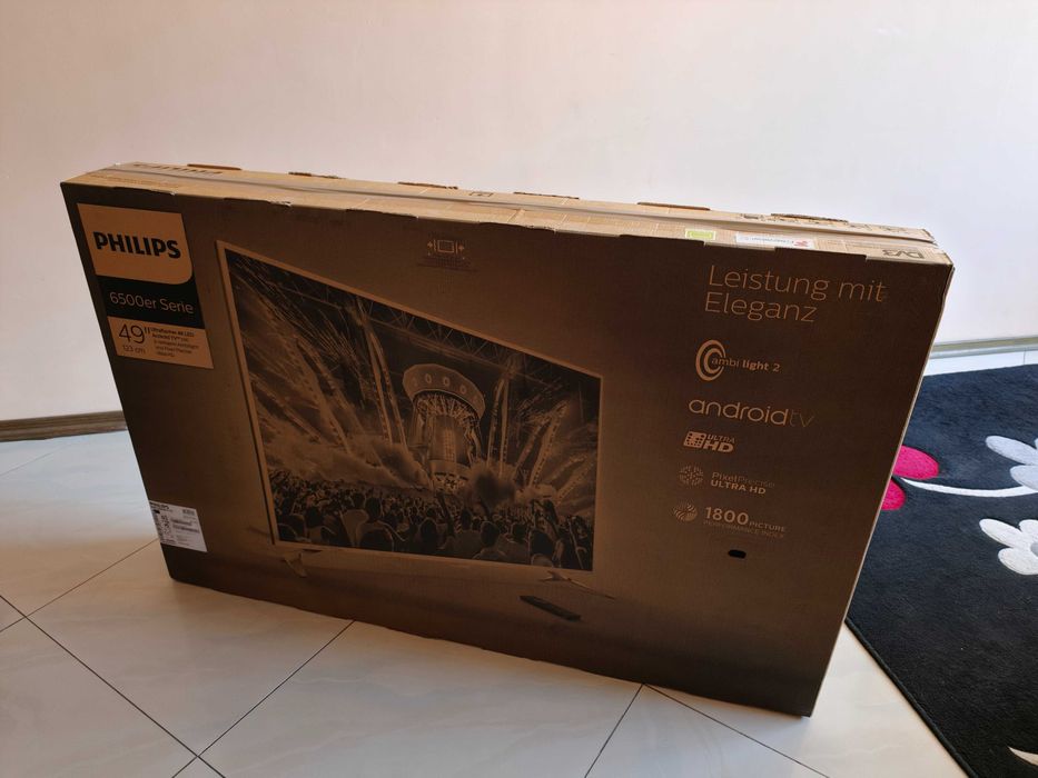 Смарт телевизор Philips 49PUS6501 LED Smart Adnroid TV