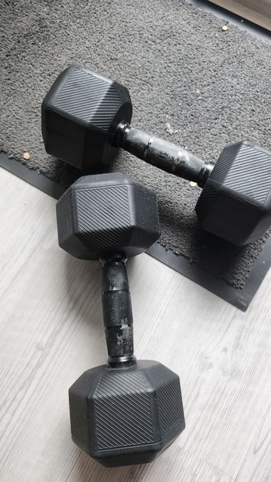 Gantere decathlon 10kg(2 buc)