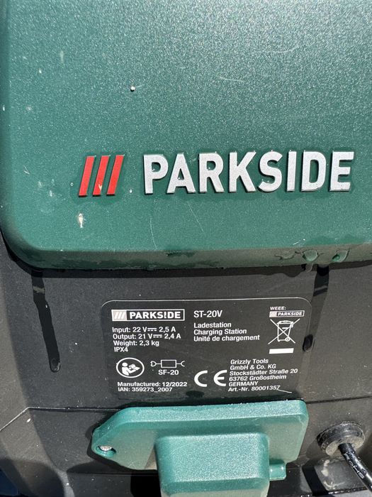Robot de lucru PARKSIDE® 20 V, PMRA 20-Li A1, panou 500 m²