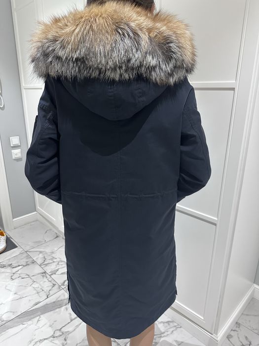 Зимняя парка, мех лиса