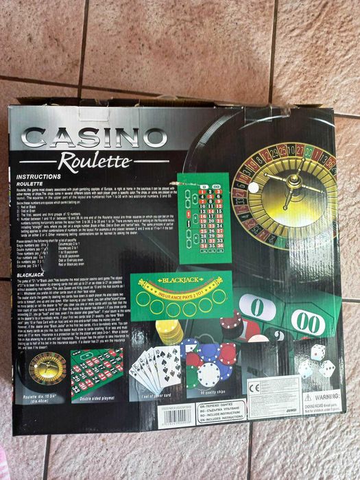 ruleta  90 jetoane, carti poker , Casino Roulette
