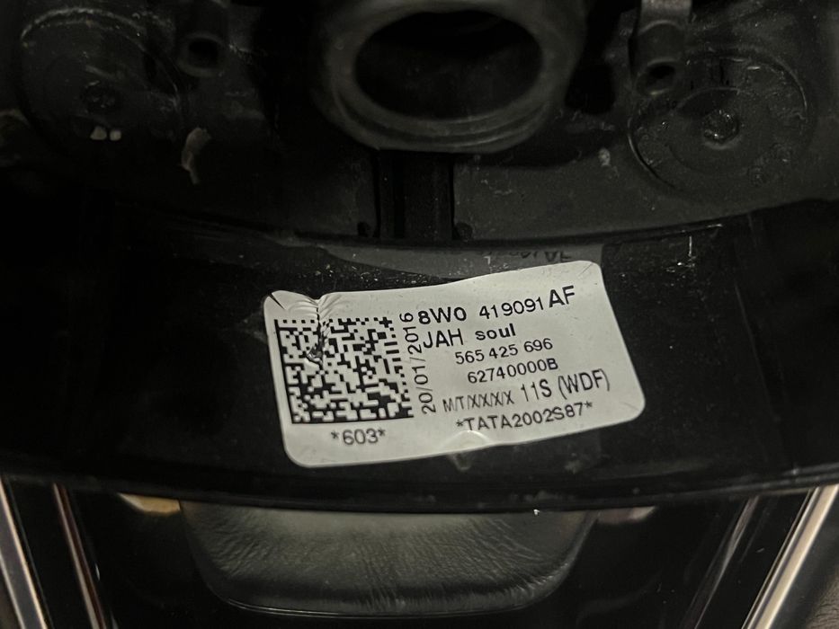 Vand Volan Audi Tesit S-line cu Padele+Airbag A4/S4 A5/S5 B9 Q5/SQ5
