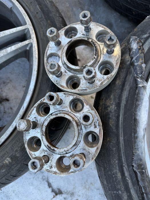 диски мерседес R18 разношироки