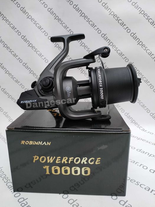 Mulineta Crap ROBINHAN Powerforce 10000 tambur long-cast 0,28mm/310m