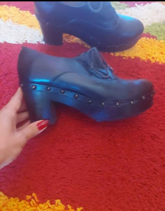 Pantofi piele naturală, mărime 39