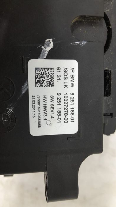 Maneta schimbator viteze cutie automata 925118801 BMW Seria 5 F07/F10