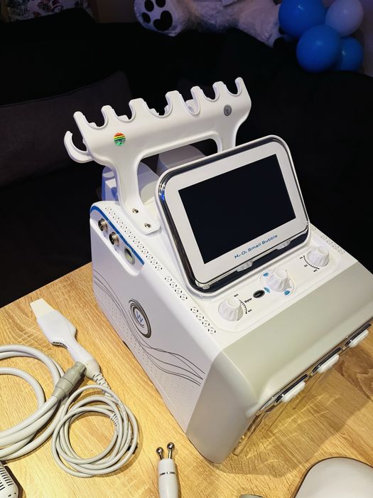 апарат за водно дермабразио,кислород,RF 7в1 неразличим от нов