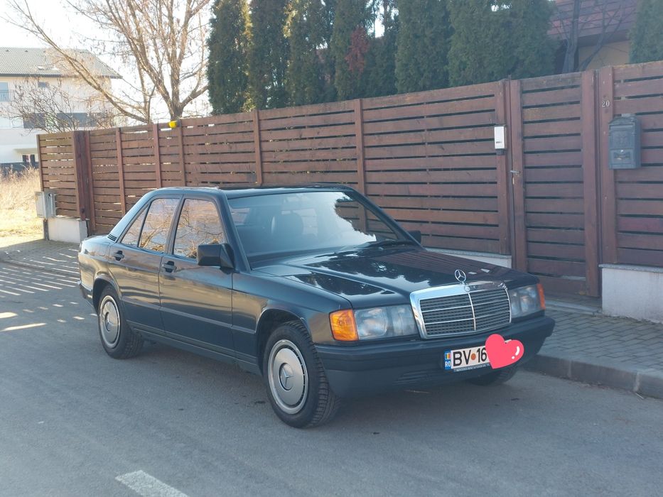 Mercedes Benz 190D, an 1988, 169.000 km, proprietar de 26 ani