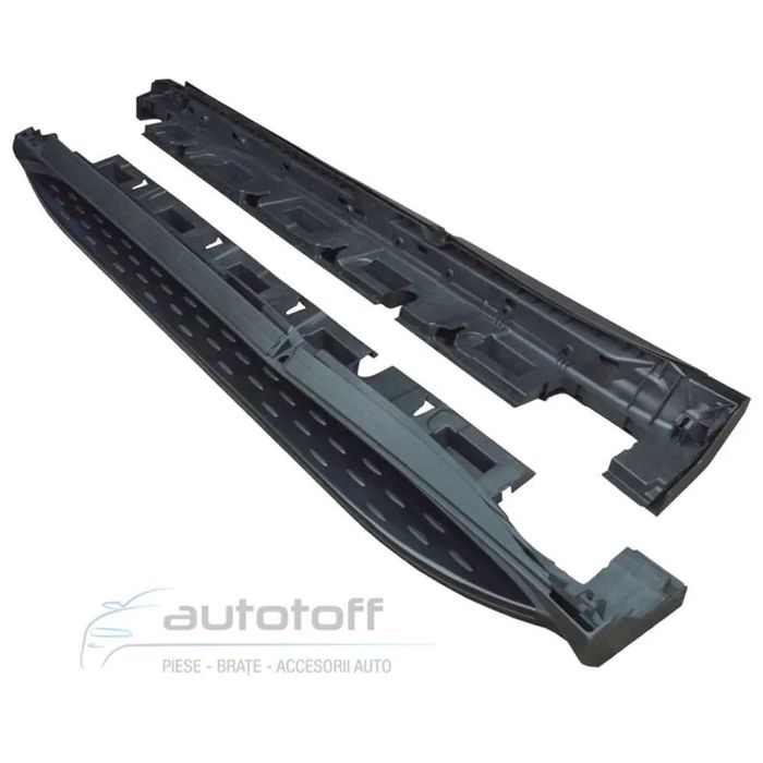 Praguri laterale Mercedes ML W166 GLE W166 (11-18) din aluminiu BLACK DESIGN