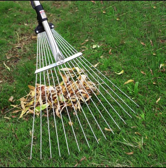 Телескопический Грабли, нержавеющая сталь. SIFATI PREMIUM,ALYUMIN EMAS