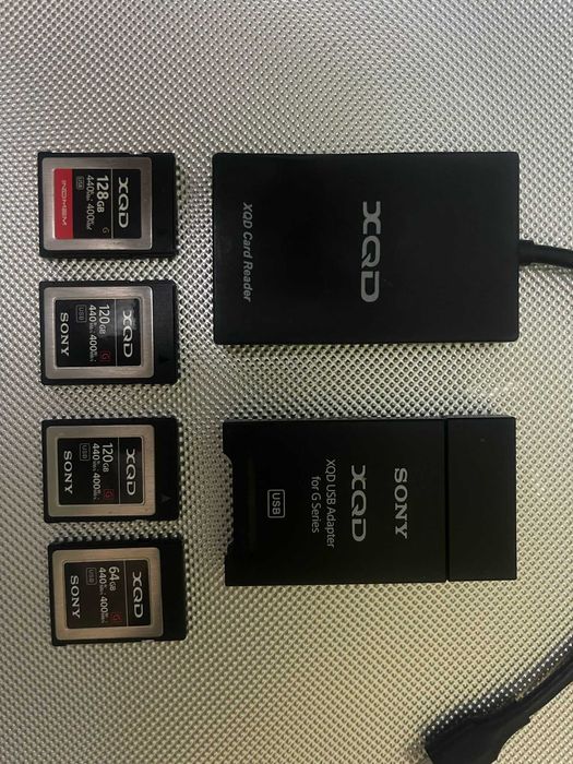 Carduri XQD SONY+Cititor XQD