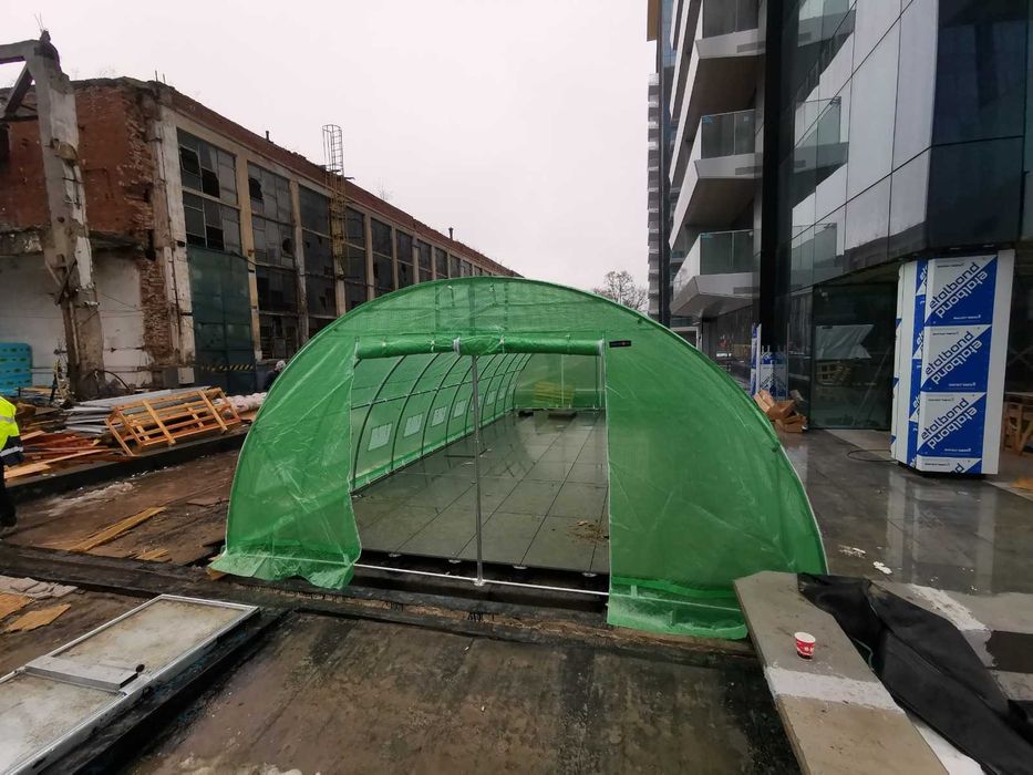 Solar solarii sera sere gradina - folie armata 186g/m2 . RM