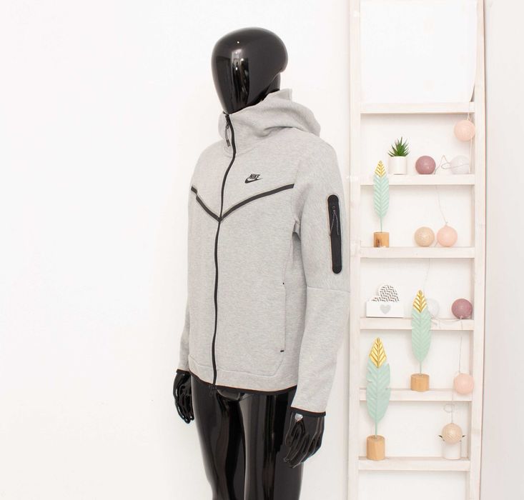 Nike Tech Fleece оригинално мъжко яке суичър с качулка М