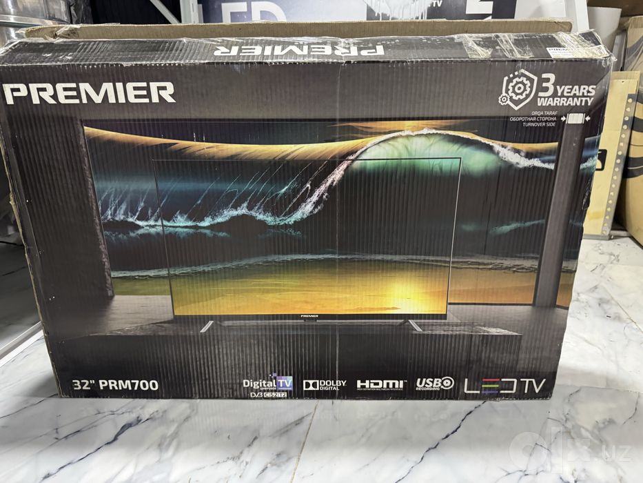 Телевизор Premier 32 кранштейни блан