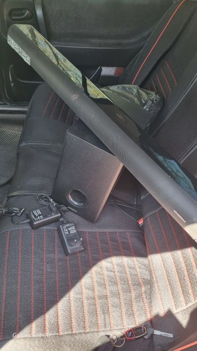 Колонка+буфер домашний кинотеатр