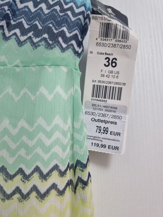 Rochie lunga de vara, nouă, marime S