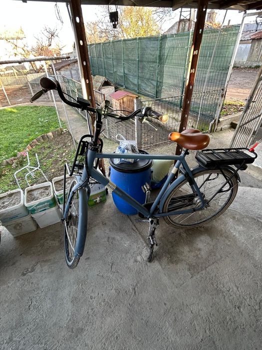 Електрическо колело и количка