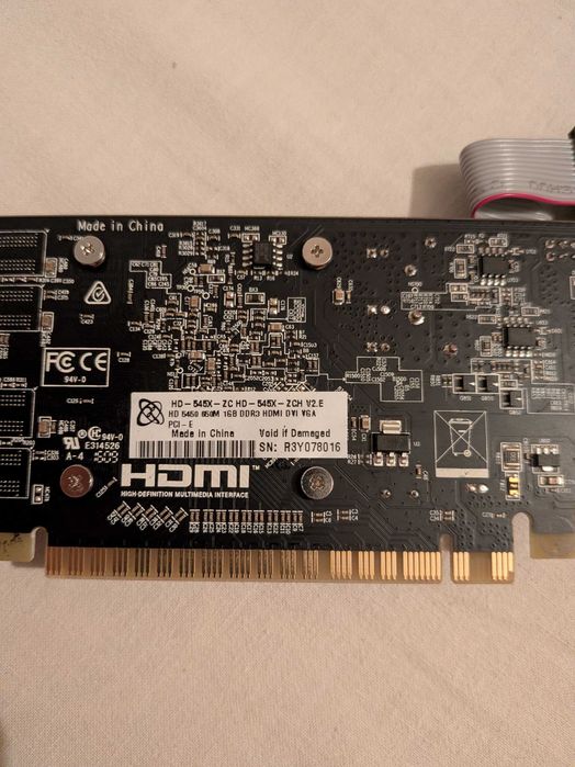 AMD Radeon HD 5450 1 GB DDR3 HDMI, DVI, VGA