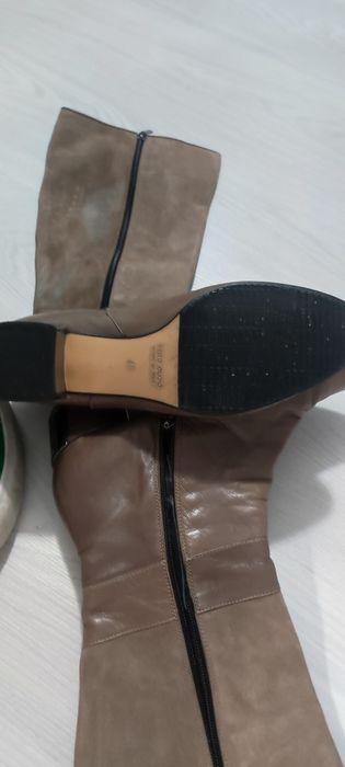 Сапоги замшевые  и дутыши