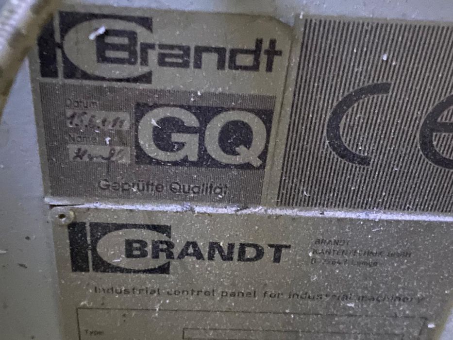 Кромкооблицовочный станок BRANDT,ALTENDORF вместе
