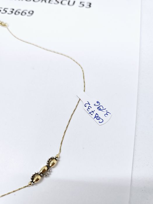 Vand lantisor dama din aur 14 k 3.19 g cod 732