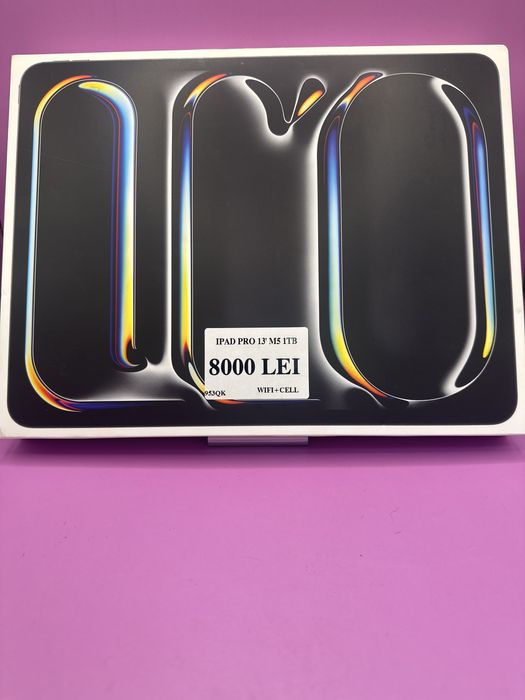 IPAD PRO 13’ m5 1TB •Matei Amanet Crangasi •953QK