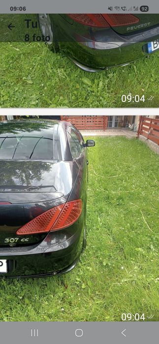 Peugeut 307cc decapotabil