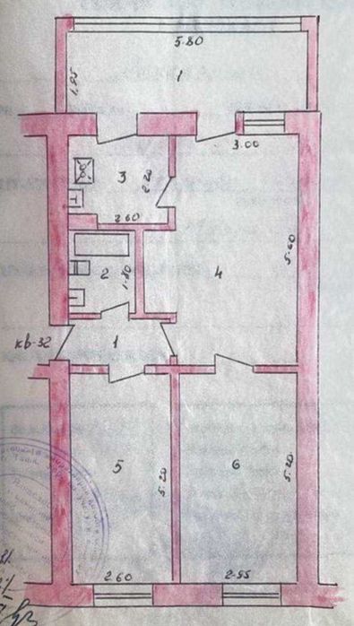 Бобура 70м2 3/2/4 Piramit Towers Ремонт Средный
