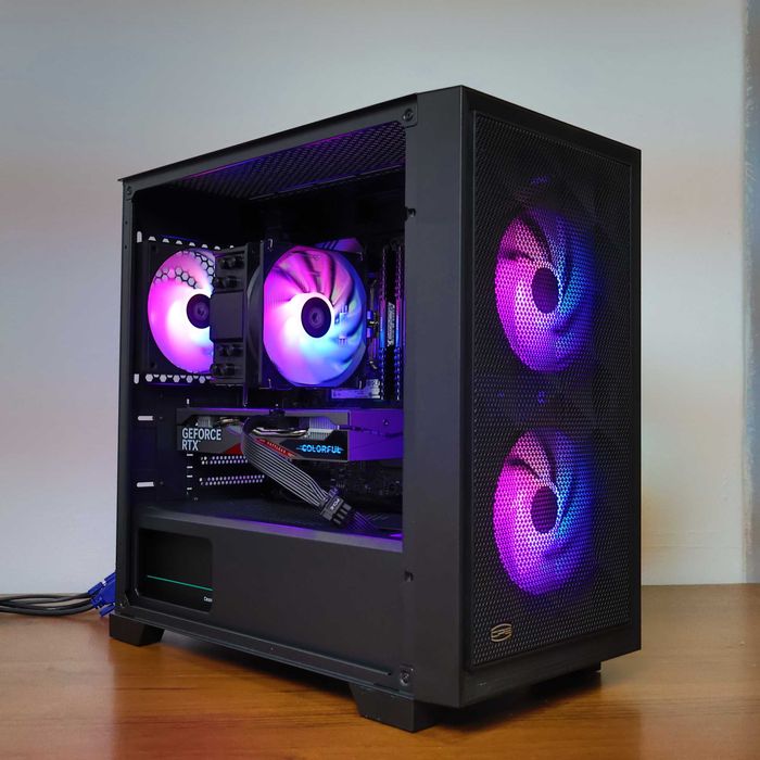 Игровой ПК Ryzen 5 5600/B450/Ram 16GB/RTX 3060Ti 8GB (Б/У)