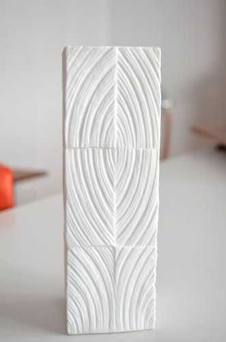 Rosenthal vaza alba semnata Martin Freyer, rara obiect arta colectie