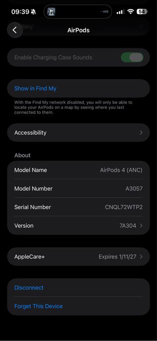 Apple Airpods 4 ANC