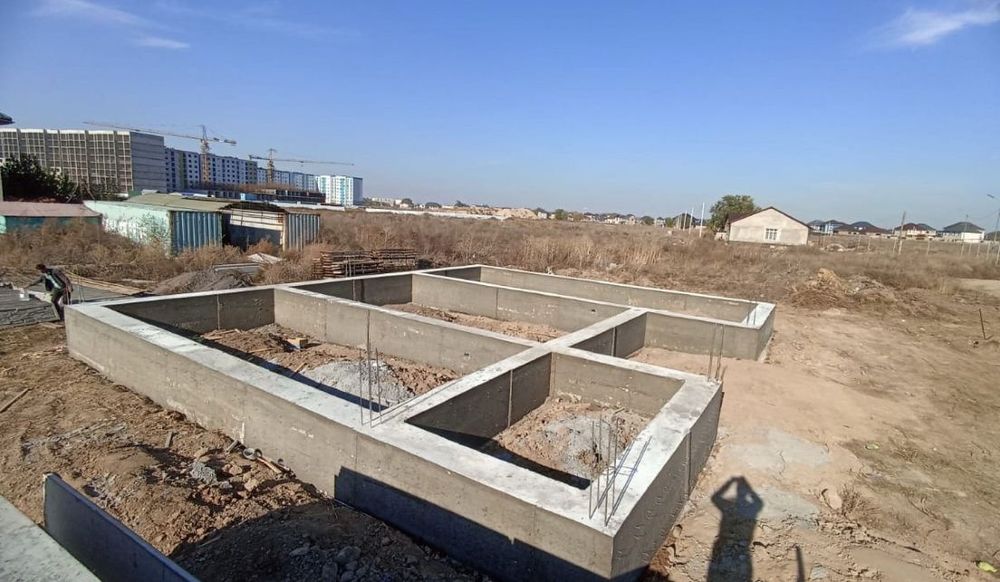 Фундамент, стяжка, отмоска, лестница, пандус