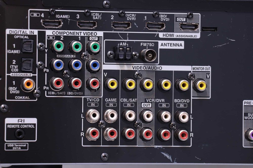 Statie 500W,Onkyo,5.1,HDMI,USB,WRAT,3D Ready+Telecomandă.