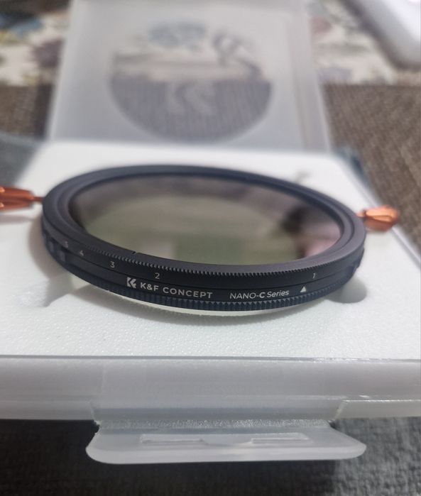 Obiectiv Sigma plus filtre de polarizare