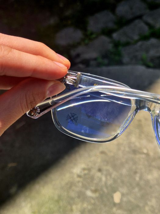 Ochelari Chrome Heart Transparenți