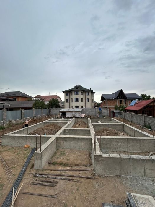 Заливаем бетон,фундамент со своей опалубкой