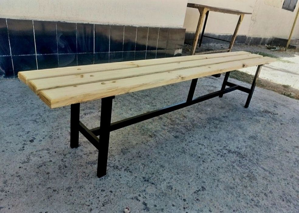 Скамейка лавка без спинки