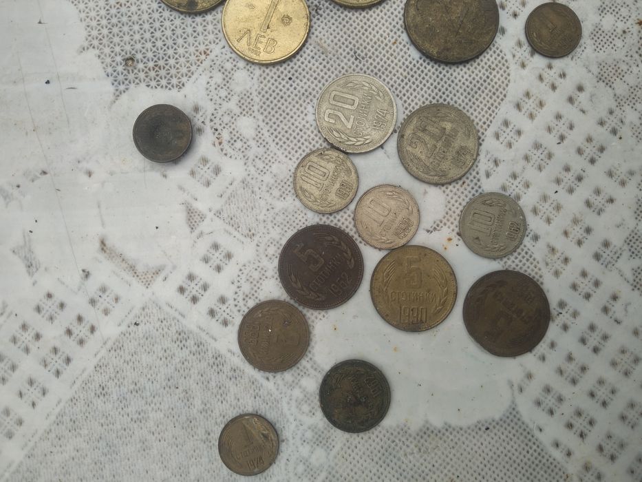Стари монети от 10 Ст.