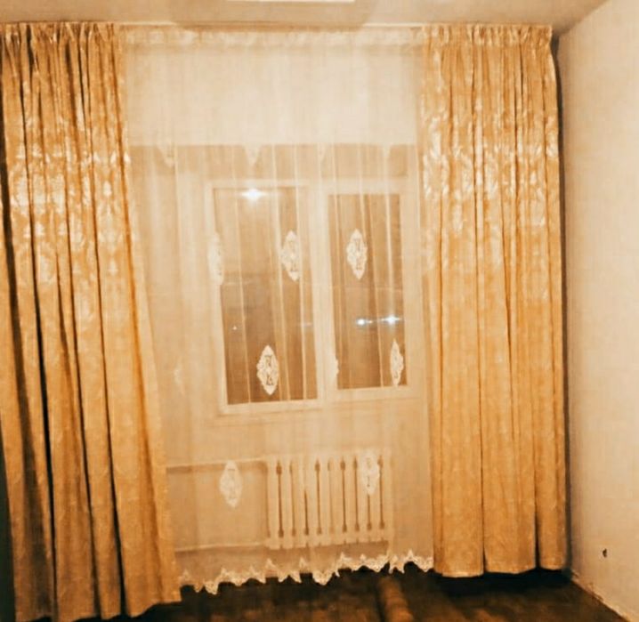 Шторы* Тюль, б/у. 7тыс