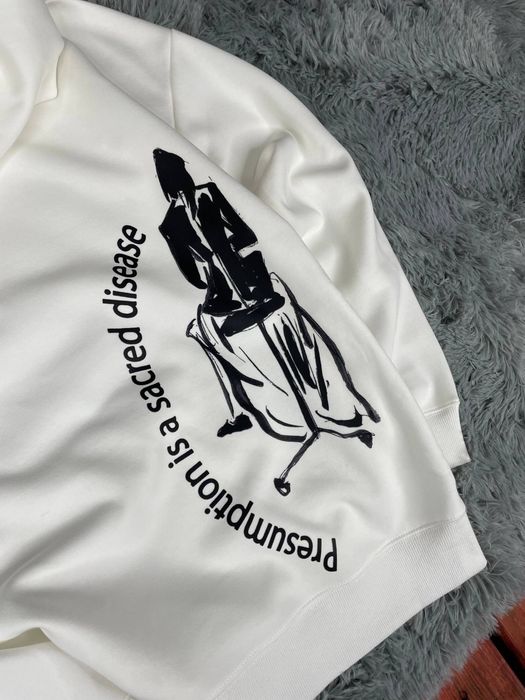 Продам Белое Yohji Yamamoto худи