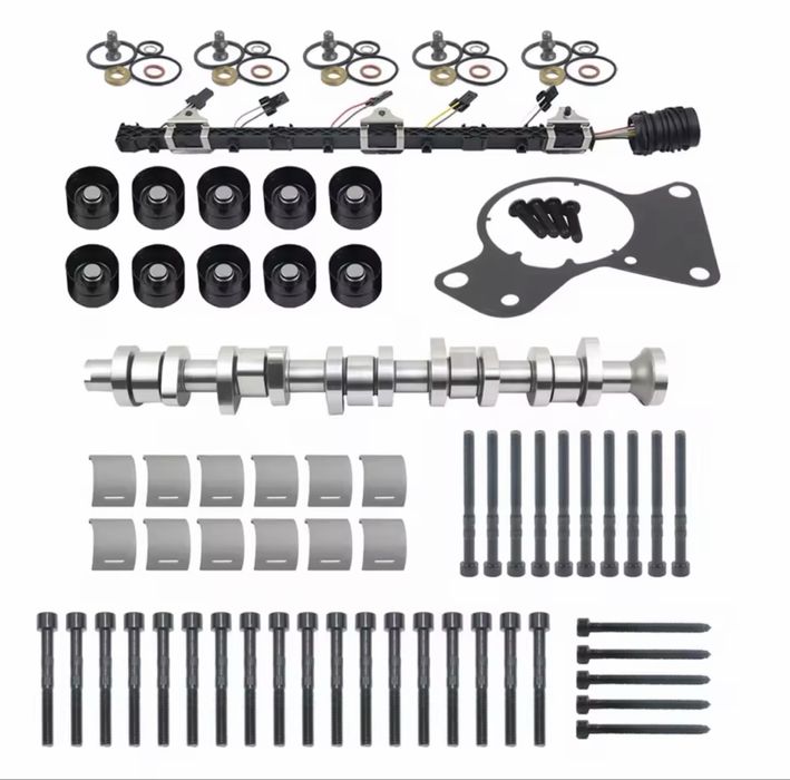 Set Reparatie Kit Ax Cu Came Arbore Cablu Cabluri Injectoare Multivan Vw T5 Touareg 2.5 TDI 070109101Q BPC BNZ BPD BPE 038109309A 038109309B 038109309