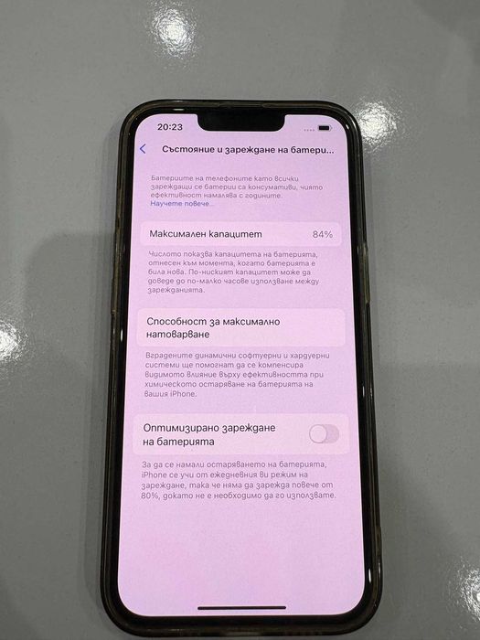 Телефон IPhone  13 син