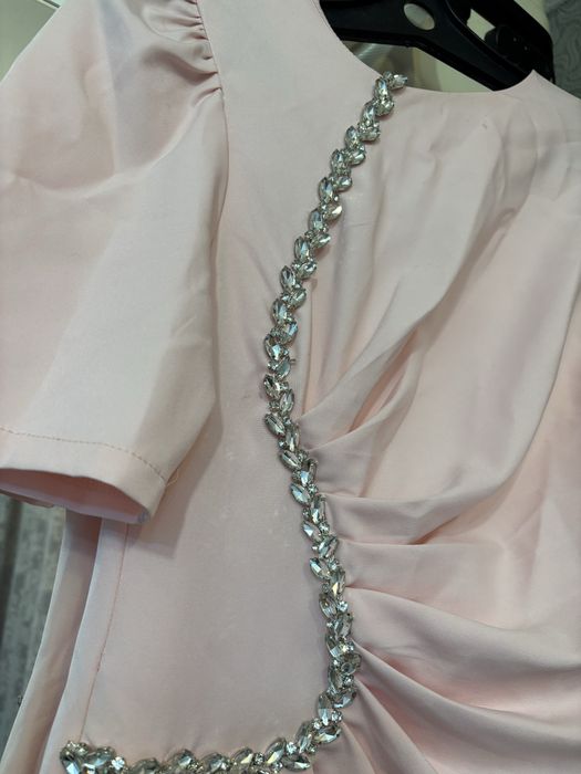 Вечерное розовые платья