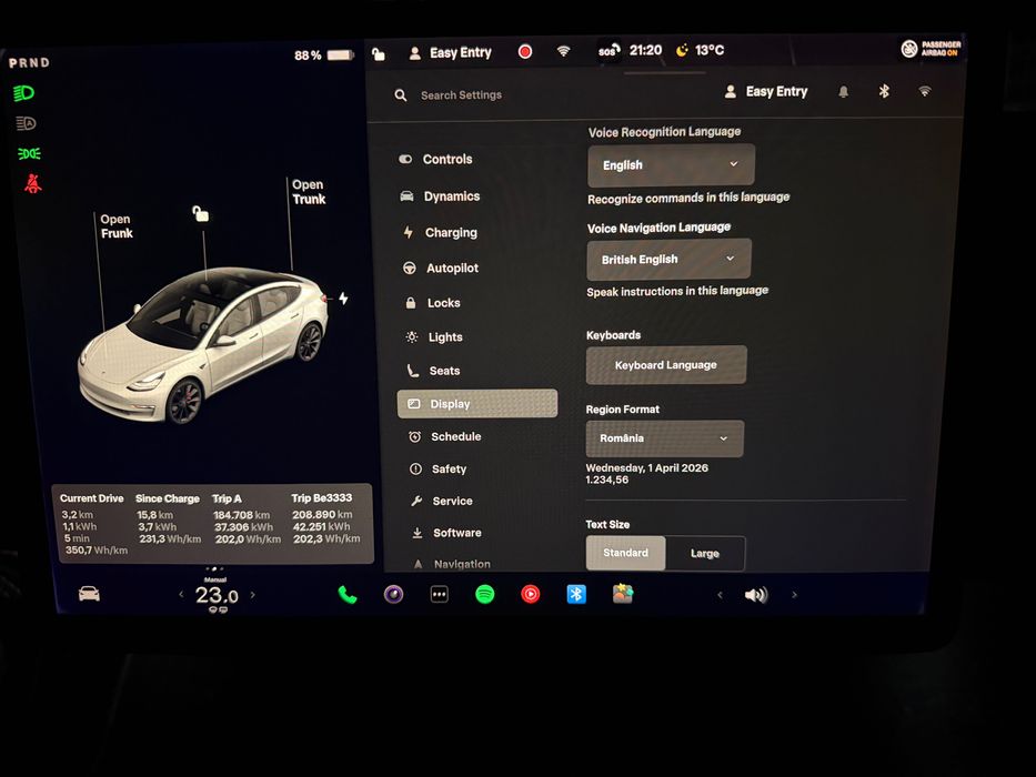 Tesla Model 3 Performance AWD – Baterie schimbată 2024