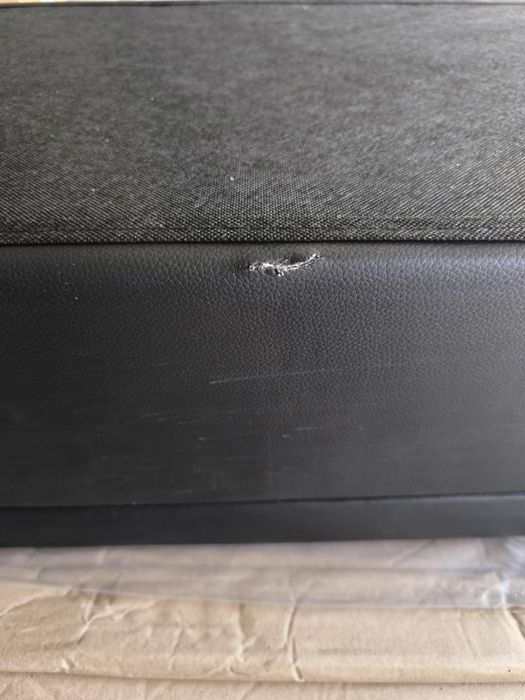 Пейка за съхранение - 40 л - капак - 40x80x39,5 - изкуствена кожа