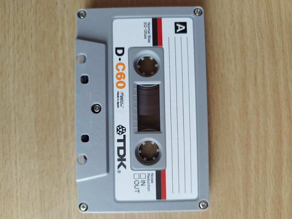 Чисто нови аудио касети TDK D-C60