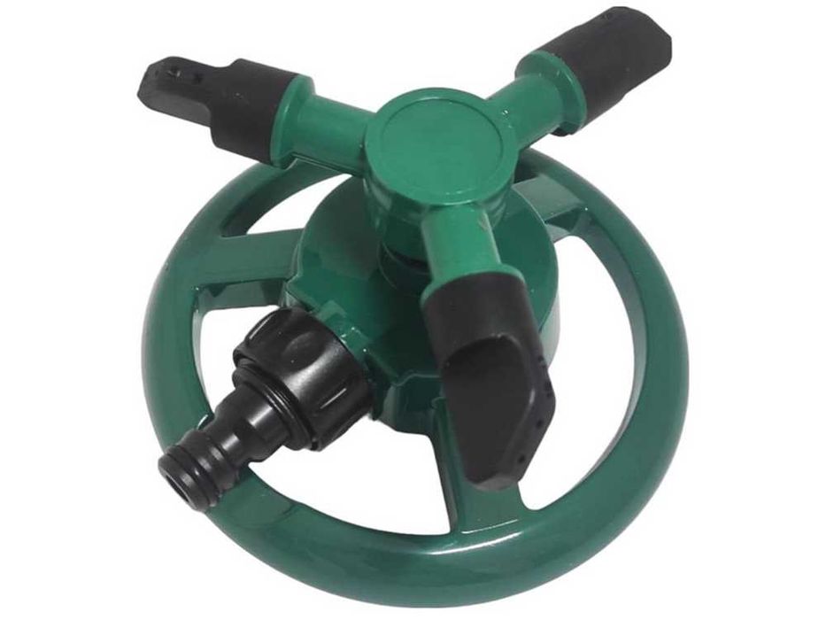 Aspersor Rotativ 360° pentru Grădină și Gazon | 3 Brațe Rotative | Conectare Universală