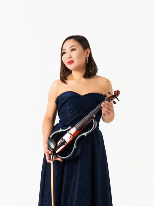 Скрипка Астана Музыкант Скрипачка