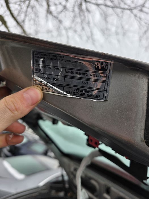 Bara Spate Alfa Romeo 159 culoare 651