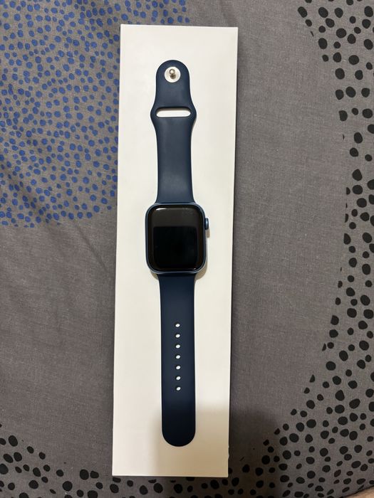Apple Watch Series 7 45 mm Blue Alu GPS